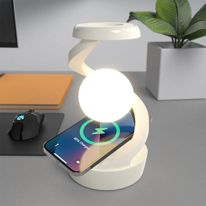 Skanto | Moderne dekorativ lampe med fargerik bakgrunnsbelysning