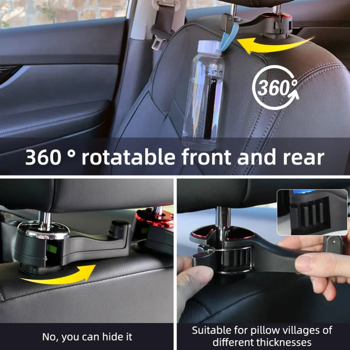 Skanto | Bil nakkestøtte krok telefonholder