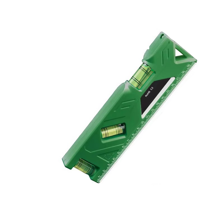 Präzisions-Taschenwasserwaage med Magnetfuß og Winkelmesser