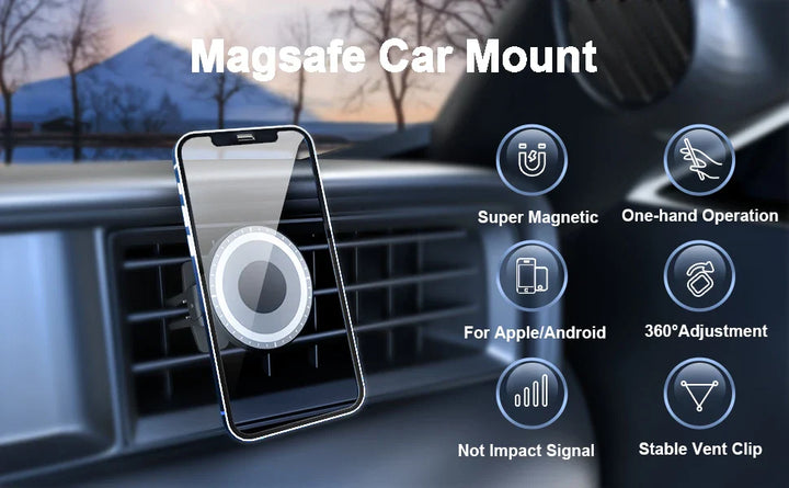 Skanto | Magsafe Bil Luft Ventil Festet Telefonholder