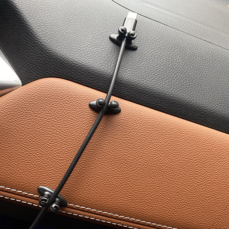 ChargeTidy Kleshengere - Lader Kabel Organisatorer (5 Stykker) Skanto