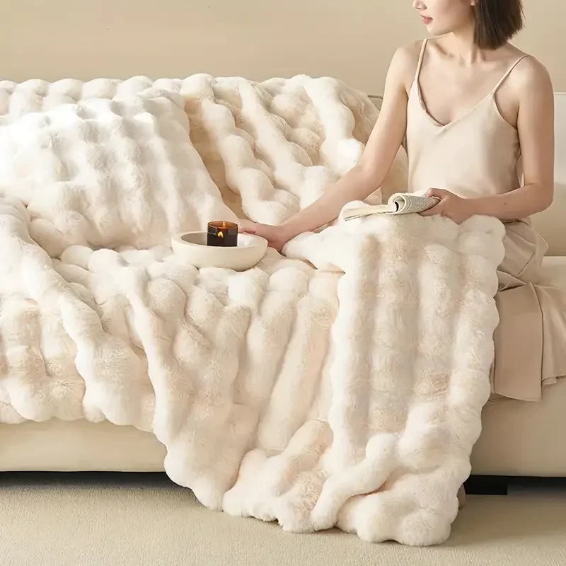 Skanto | PlushCozy | Faux Fur Vinterteppe