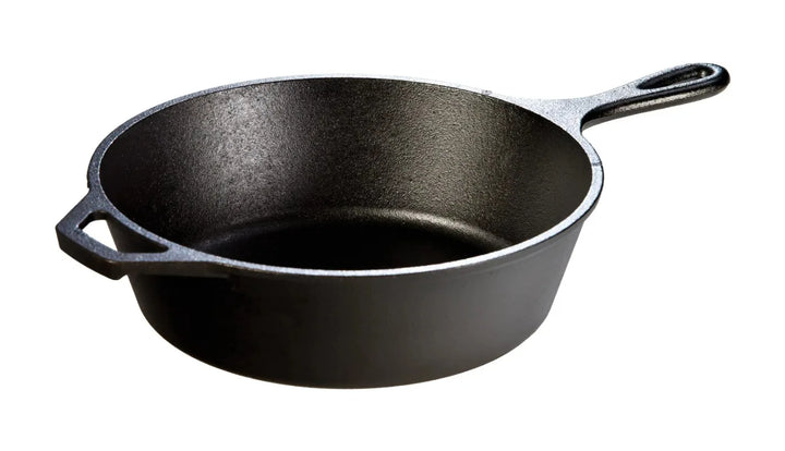 Skanto | Lodge Støpejern 10.25" / 3.2 Liter Krydrete Dyp Stekepanne