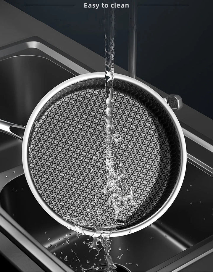 SmartSlick - Antibakteriell olje-besparende stekepanne med non-stick belegg Skanto