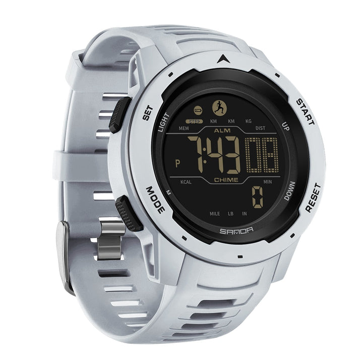Skanto | Vanntett Militær Pedometer Digital Klokke