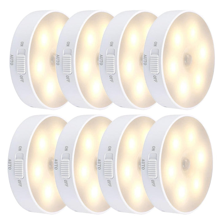 Skanto | Klistrete LED Bevegelsessensor Mini Nattlampe