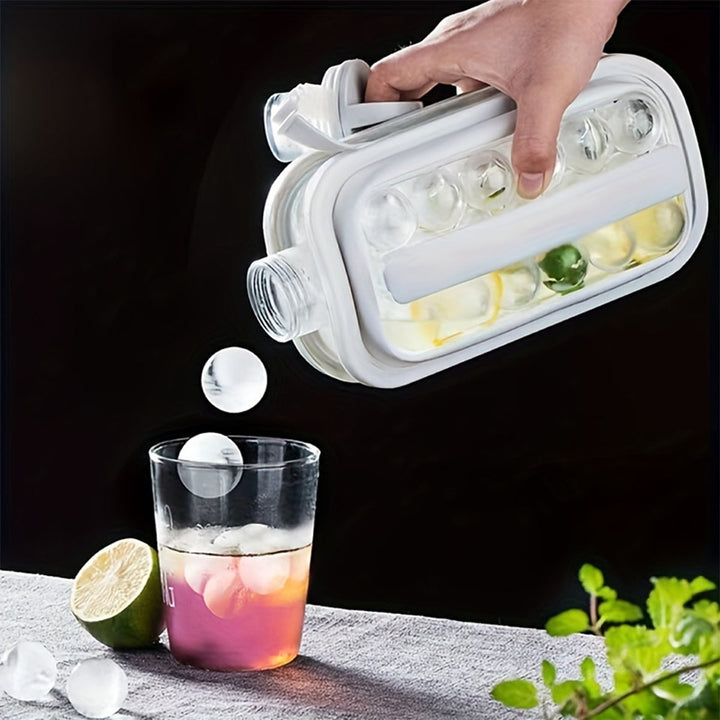 Plassbesparende isbitmaker for forfriskende delikatesser hjemme | Skanto