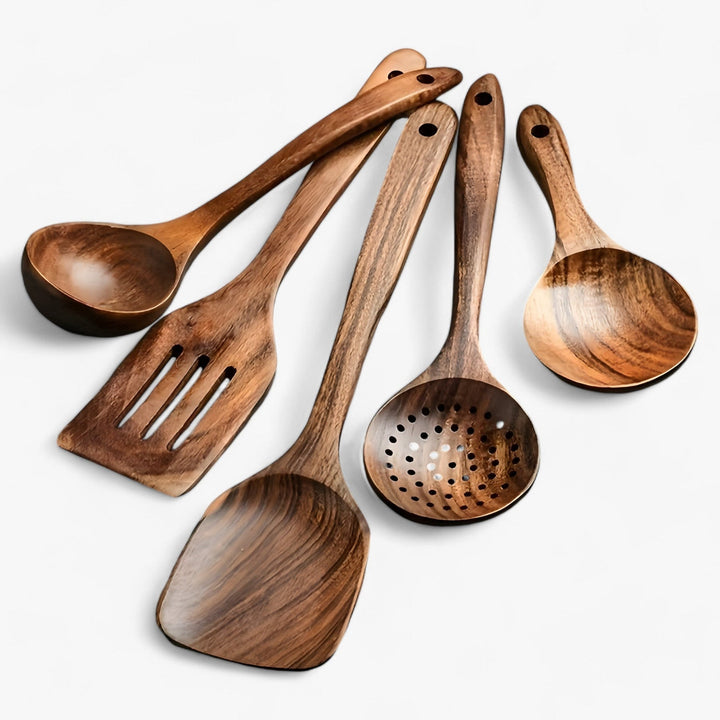 EcoWood Trebestikk Set med 11 Deler Skanto