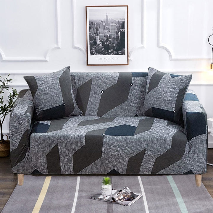 Moderne Antiskli Fargerik Elastisk Sofatrekk | Skanto