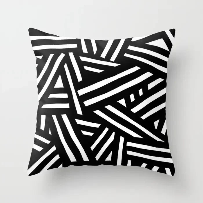 Modern Abstract Geometric Colorful Pillow Covers 45x45cm Cushion Cover for Sofa Throw Pillows 60x60cm 50x50cm Trendy Home Decor | Skanto