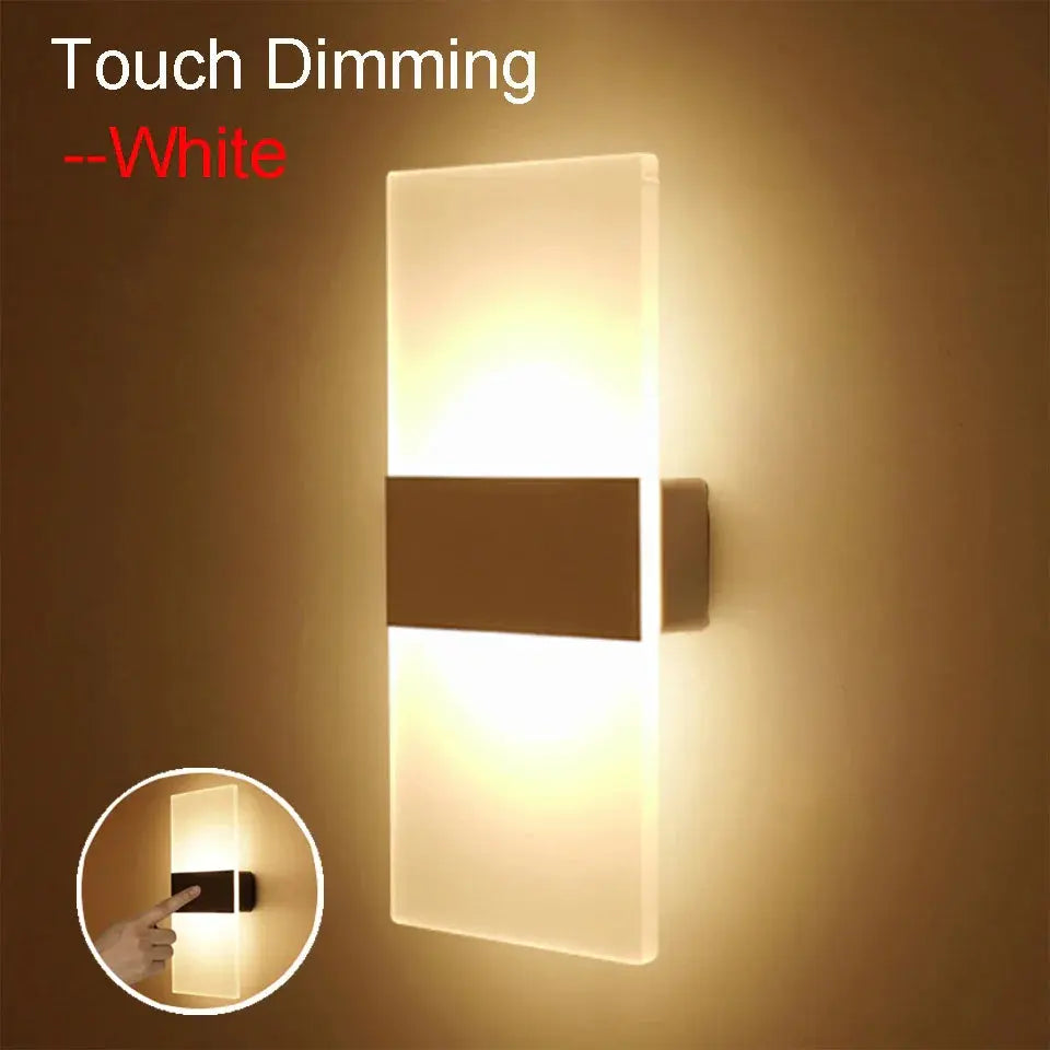 Skanto | Éclatante - Berøringspanel Vegglampe USB-oppladbar