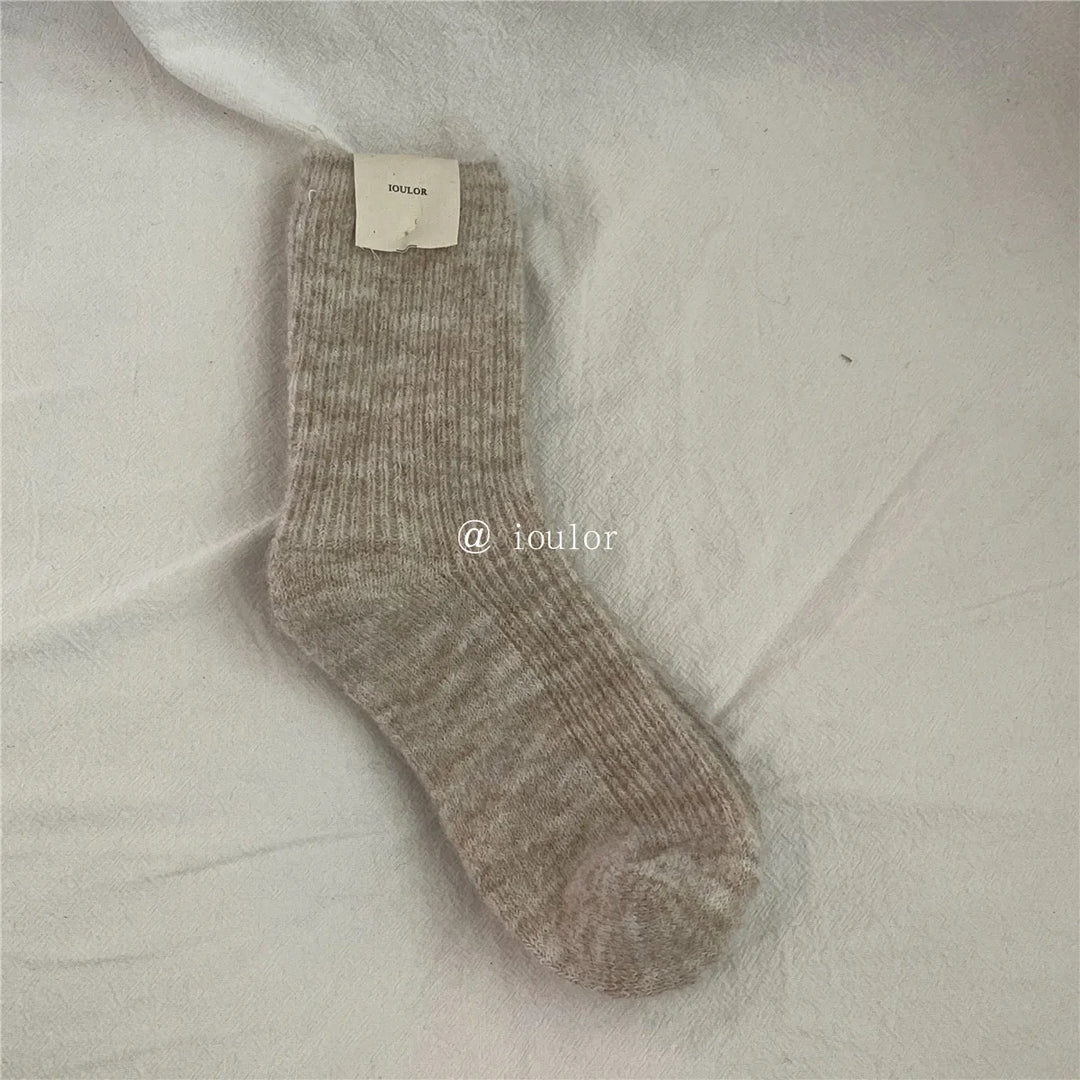 Skanto | CozyWarmth | Kvinnenes termiske sokker | 9% ull og kasjmir | Ekstra tykk og myk | Japansk strikkestil