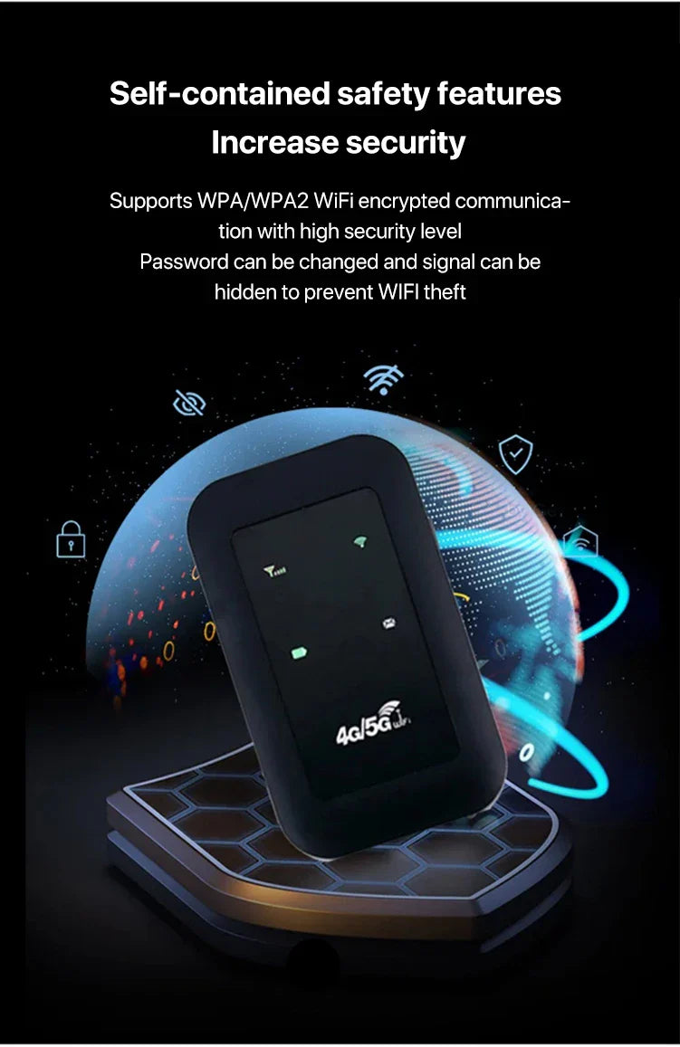 Skanto | Bærbar Trådløs WiFi Router