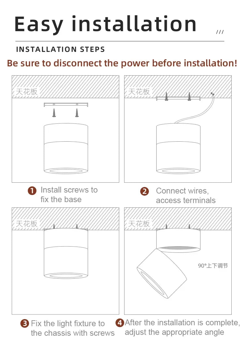 Skanto | LED Solnedgang Spotlight Lampe