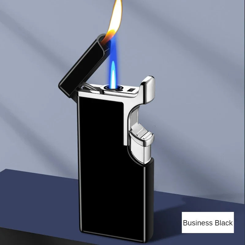 Metal Double Fire Jet Butane Lighter | Skanto