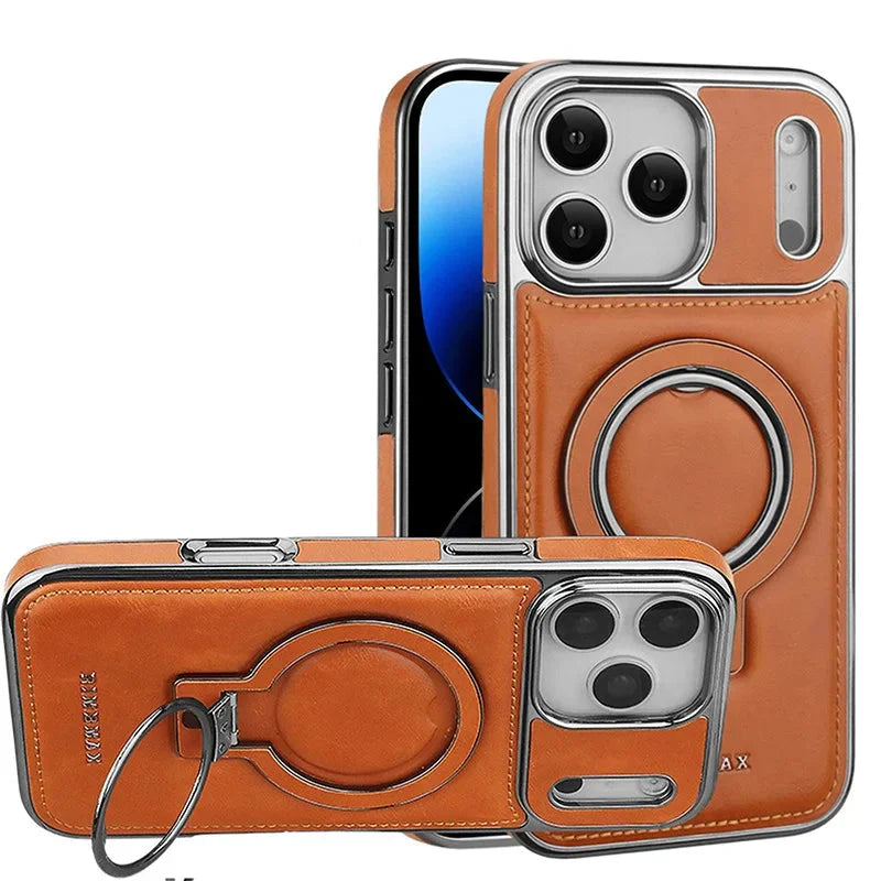 Skanto | Norvex | Luxe Lær iPhone Etui Premium Beskyttelse og Stil
