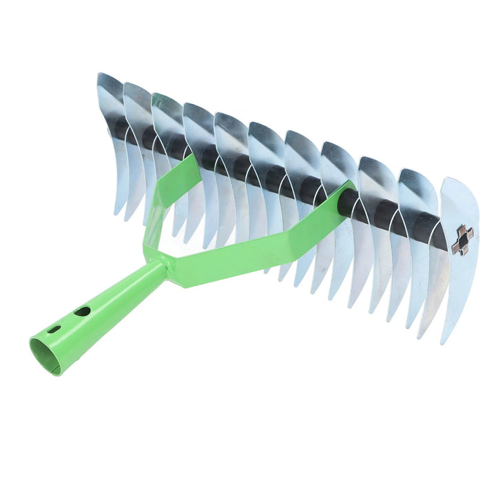 Skanto | RasenPro Rake Head | Gress Scarifier Rustfritt Stål | Bøyd Tinner | For Mose, Blader & Jordpleie