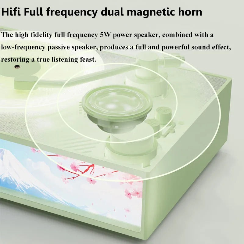 Vintage Design & LED Mood Lighting Wireless Aromatherapy Speaker | Skanto