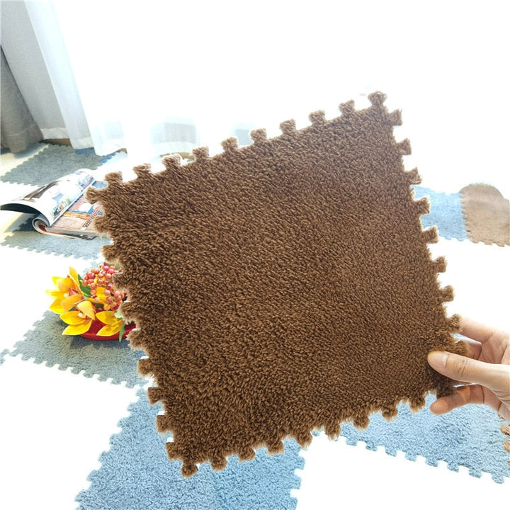 DIY Vinter Plush Puslespill Matte | Skanto
