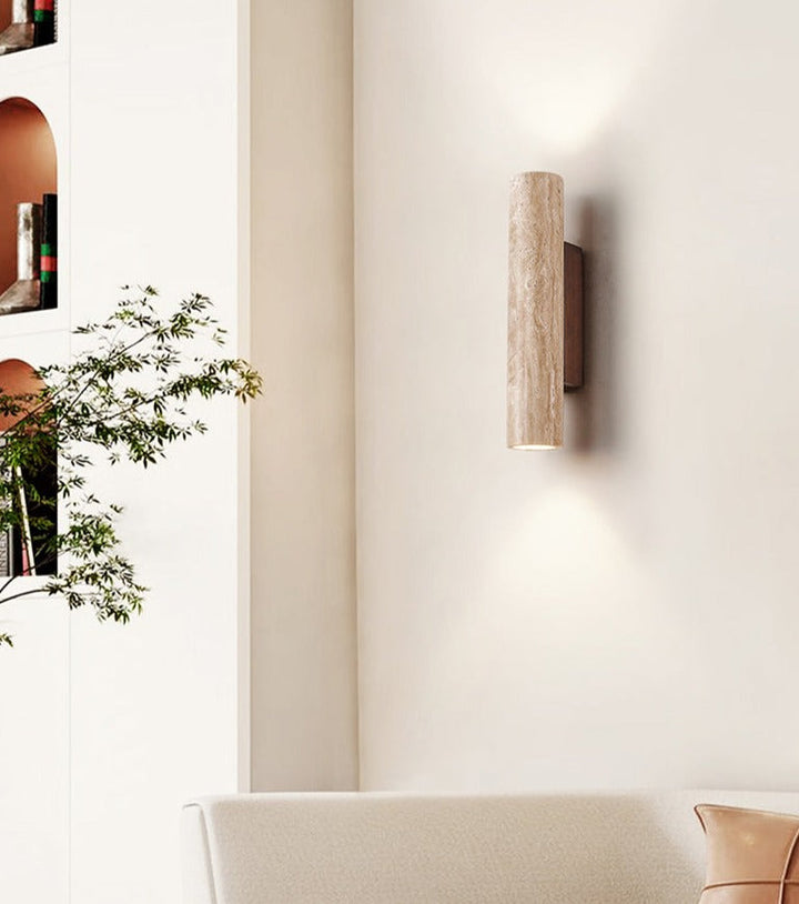 Skanto | Vegglampe med håndlaget finish i ånden av Wabi-Sabi