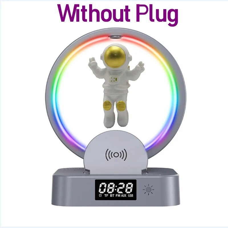 Galaktisk Astronaut Vekkerklokke RGB Høyttaler | Skanto