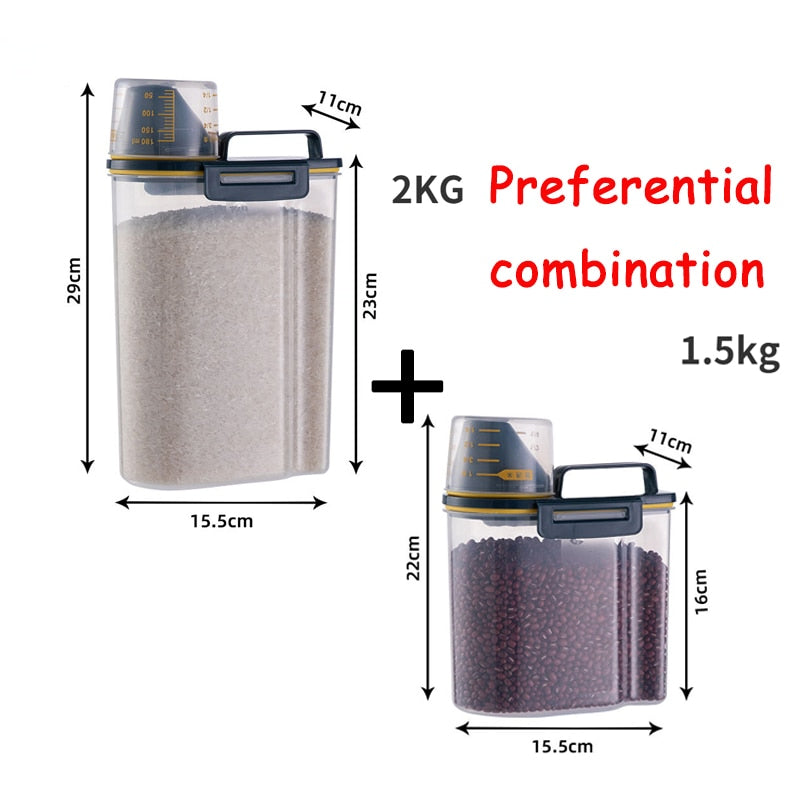 Norvo | Fôr Frisk Kjæledyrmat Lagringsmålekontainer