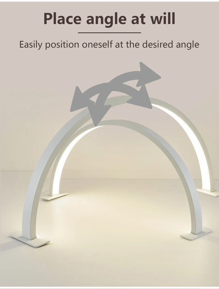 Skanto | LUNAIL LED Neglelampen | Halvmåne Design | USB | For Neglestudio & Hjem