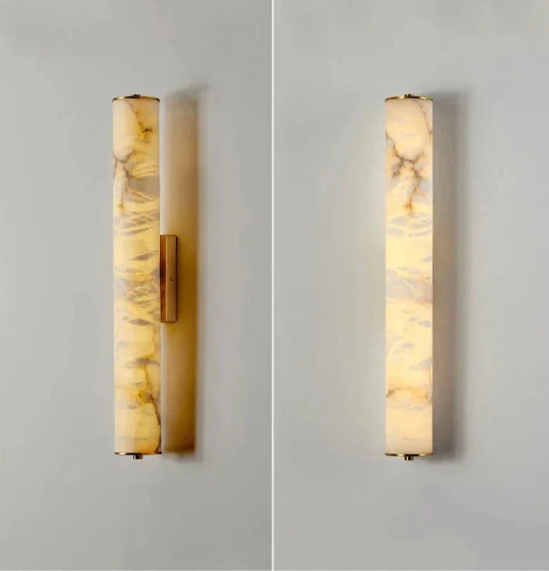 Skanto | Moderne Marmorlampe med Subtil Ambient Lys