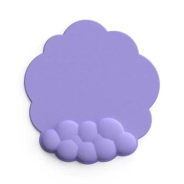 Skanto | Cloud Memory Foam Musmatte med Håndleddstøtte - Anti-Sklisikker Kontor- og Gaming Tastaturstøtte