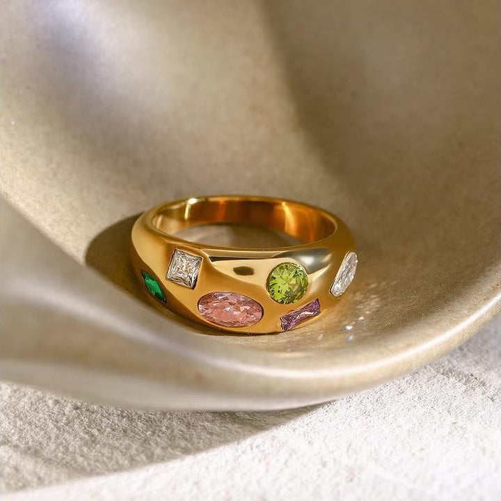Skanto | Chunky Gem Mine Ring