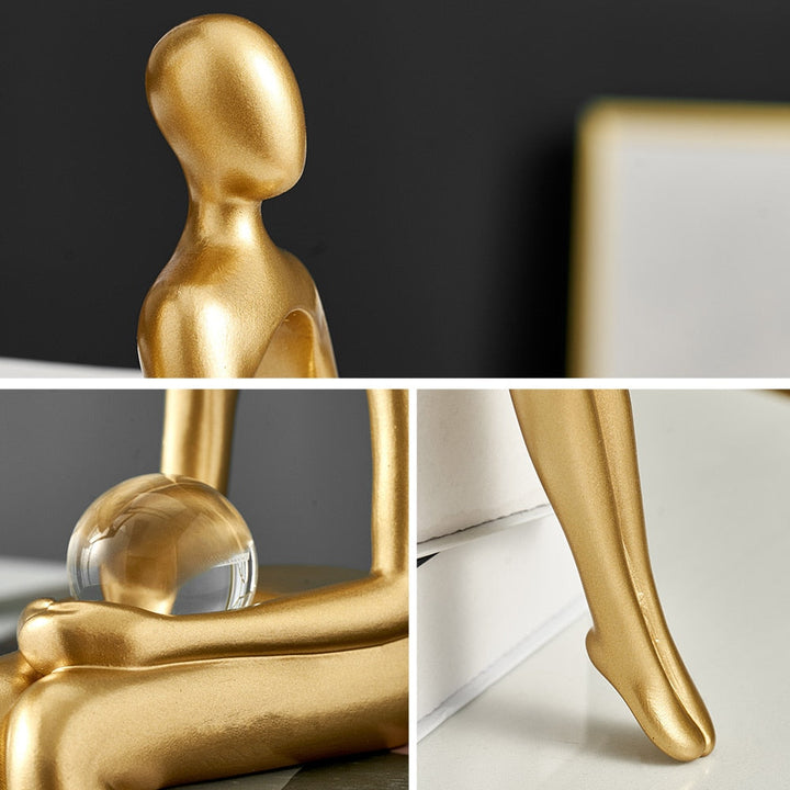 Skanto | Moderne Figurer Abstrakt Hjem Deko Skulptur