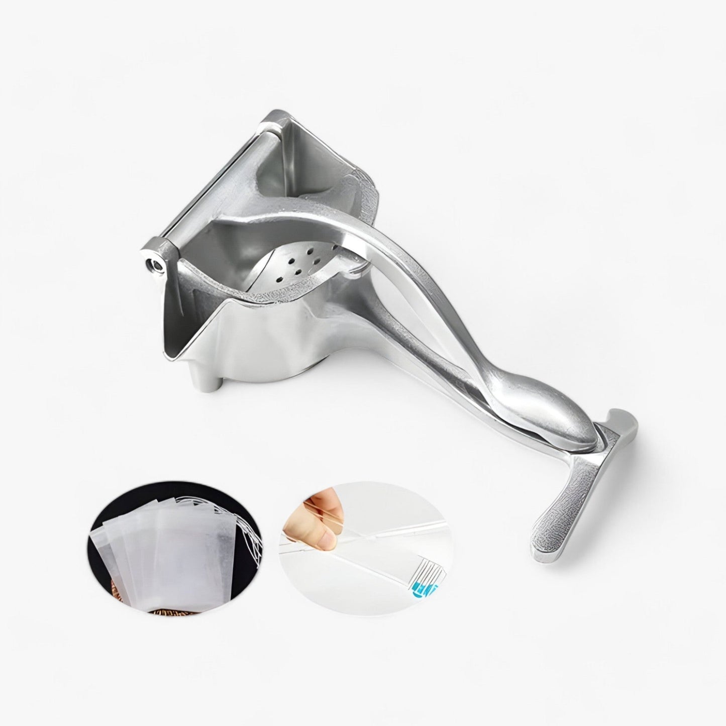 Norvo | CitrusPro | Ensemble Press System - Håndpresse laget av aluminiumlegierung for sitrusfrukter og granatepler