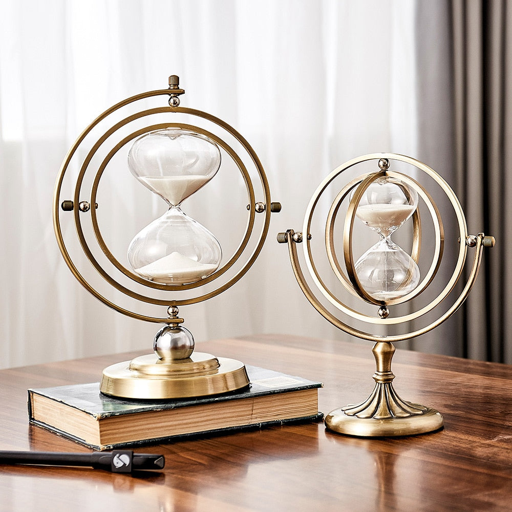 Skanto | Time Charmer Metall Timeglass Dekor