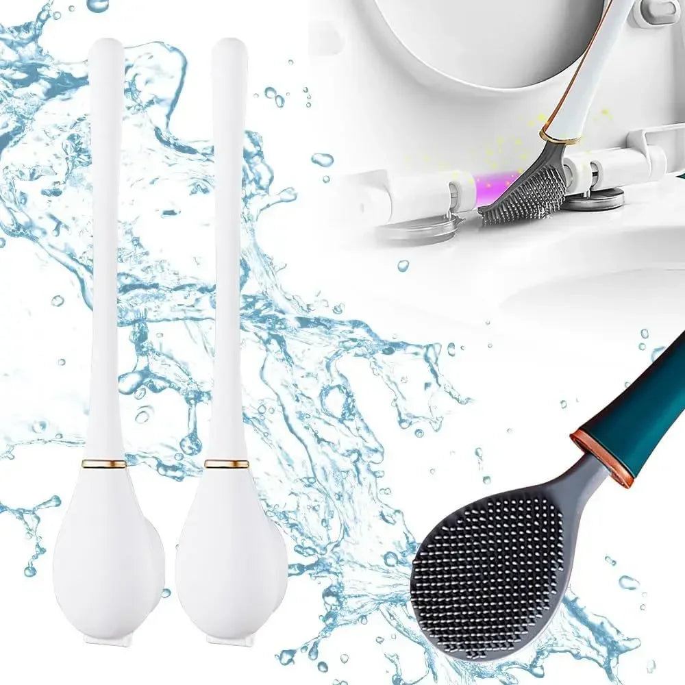 SumiClean - Slim silikon toalettbørste for badet ditt Skanto
