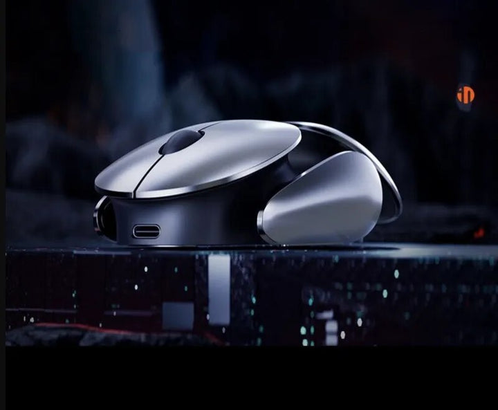 Skanto | Aluminium Romskip Trådløs Gaming Mus