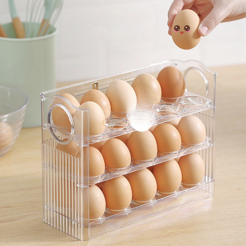 Skanto | Automatisk Flip Egg Lagringsstativ