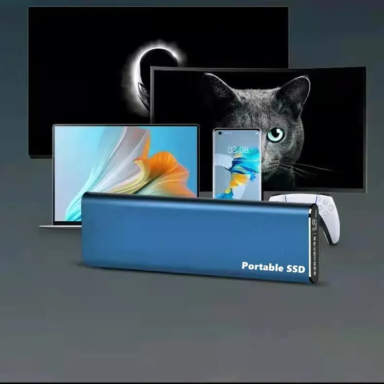 Skanto | Ekstern SSD Bærbar USB Lagringsenhet Metall