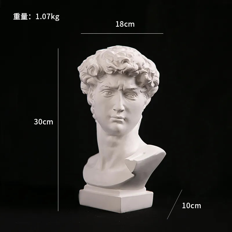 Skanto | Europeisk Hjem Dekor David Hode Harpiks Statuer Statuer Hjem Dekor Moderne Abstrakt Kunst Buste Skulptur Kunst Skisse Praksis