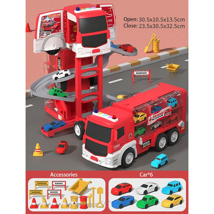 Skanto | Transforming Truck Bygging Bil Racing Leke