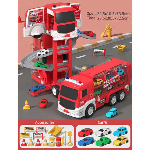 Skanto | Transforming Truck Bygging Bil Racing Leke