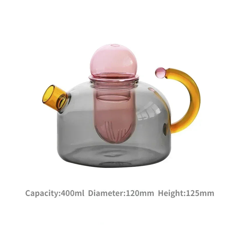 Skanto | Vintage Fargerik Glass Teapot
