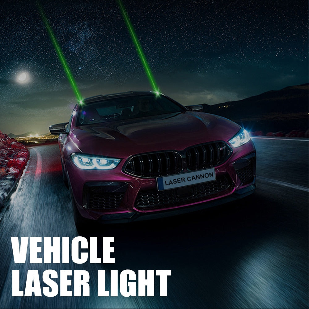 Skanto | Veikryss Laser Fjernkontrollbil Varsellys System