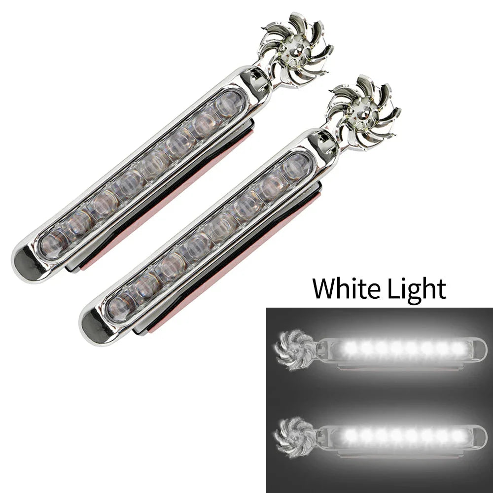 Skanto | Vinddrevet Bil LED Lys 2PCS