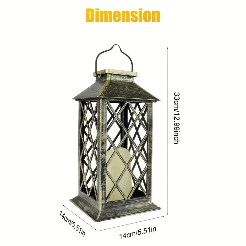Noctis Garden Lantern - Magisk Solenergi Hagebelysning | Skanto