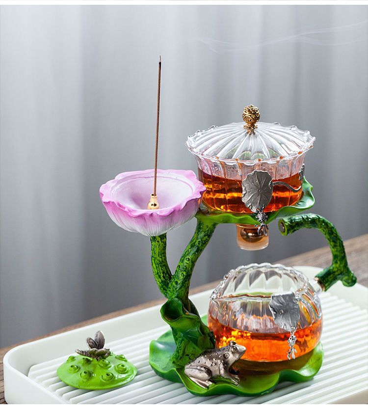 Skanto | Mystic Lotus Røkelsesteapot