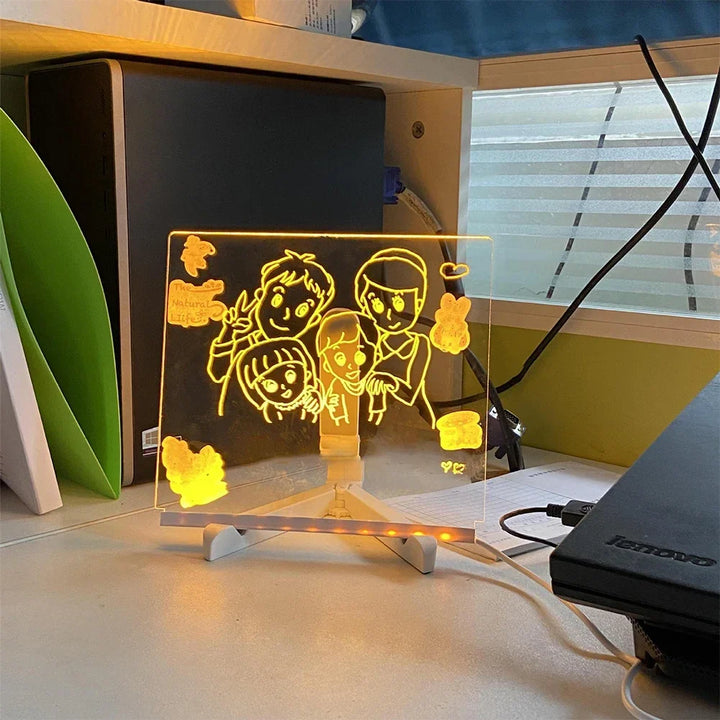 Skanto | Akryl LED Utslettbar Skrivepanel
