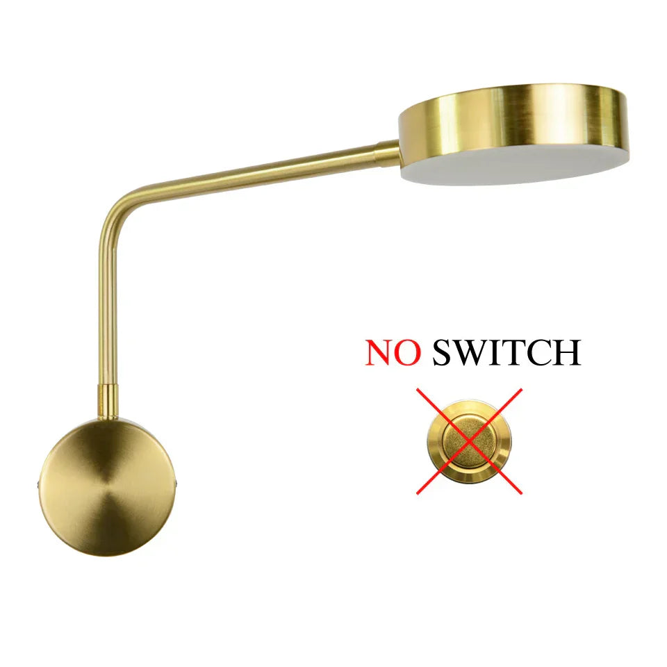 NordicGlow - Justerbar LED Vegglampe for Moderne Interiør Skanto
