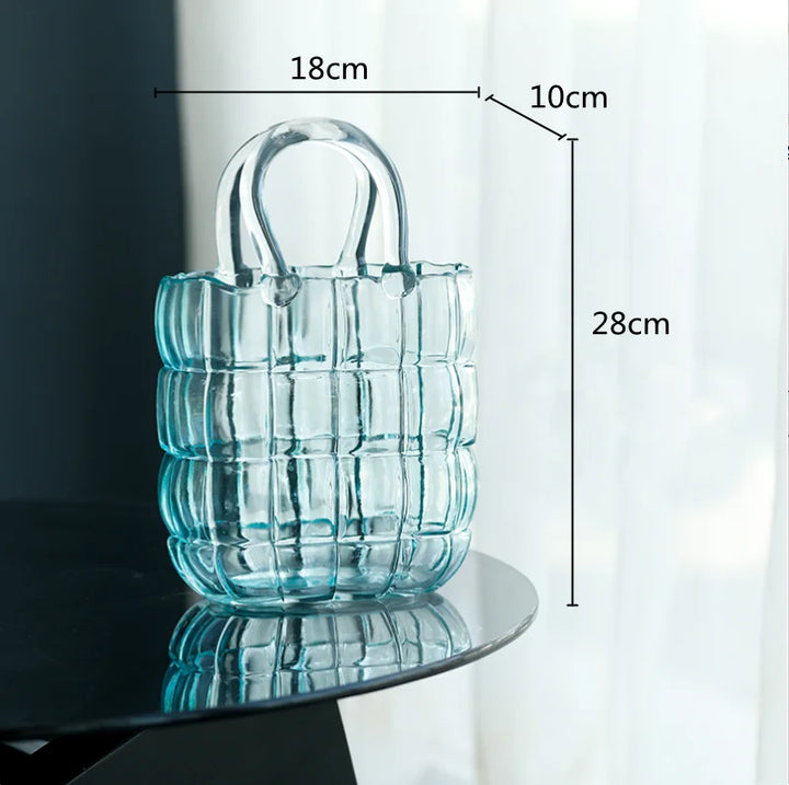Glass Bag Vase | Skanto