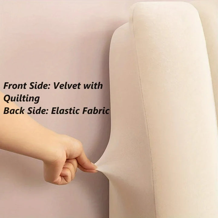 Skanto | Plush Quiltet Seng Hodegavl Beskytter