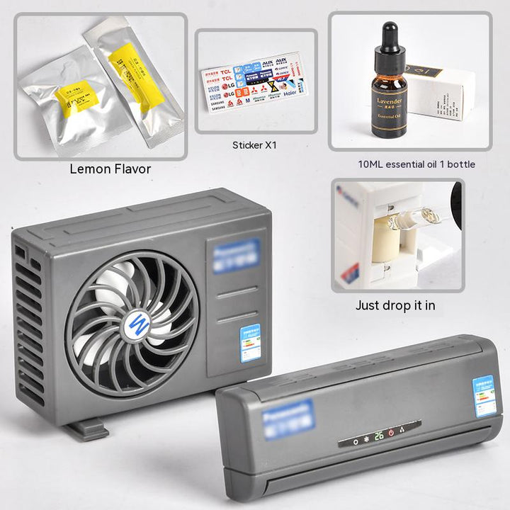 Skanto | Mini Solenergi AC Bil Aromaterapi Dekor